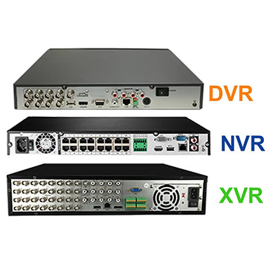 تفاوت DVR، XVR و NVR: انتخاب مناسب برای شما کدام است؟