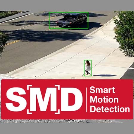 تشخیص حرکت هوشمند (SMD) در دوربین مدار بسته