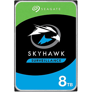 هارد دیسک 8 ترابایت سیگیت آبی مدل SkyHawk (مخصوص دوربین مدار بسته)